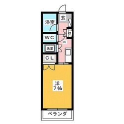 クリサンテーム21の物件間取画像